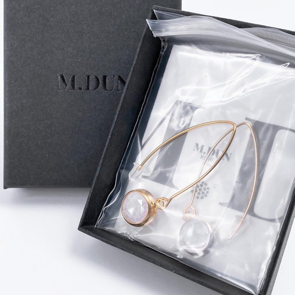 Statement Long Gold Circle Dangling Earrings For … - image 5